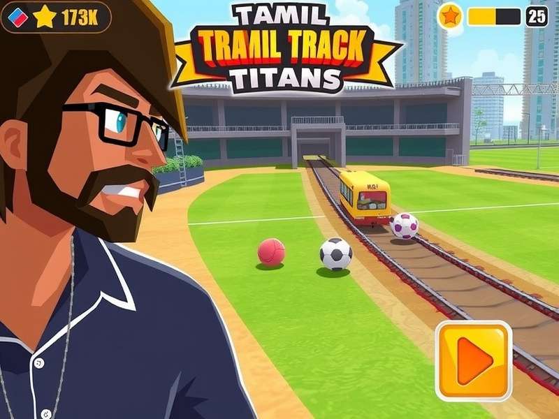 Tamil Track Titans Game Screenshot